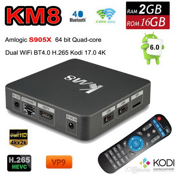 Android Marshmallow 6.0 for KM8 TV Box