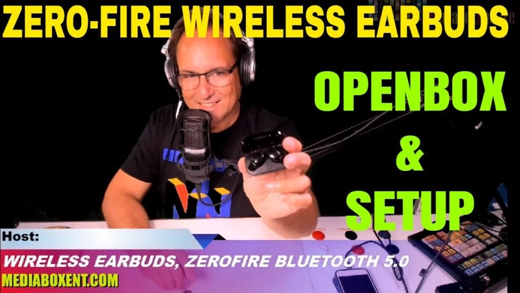 Wireless Earbuds, Zerofire Bluetooth 5.0 True Wireless Bluetooth Earbuds