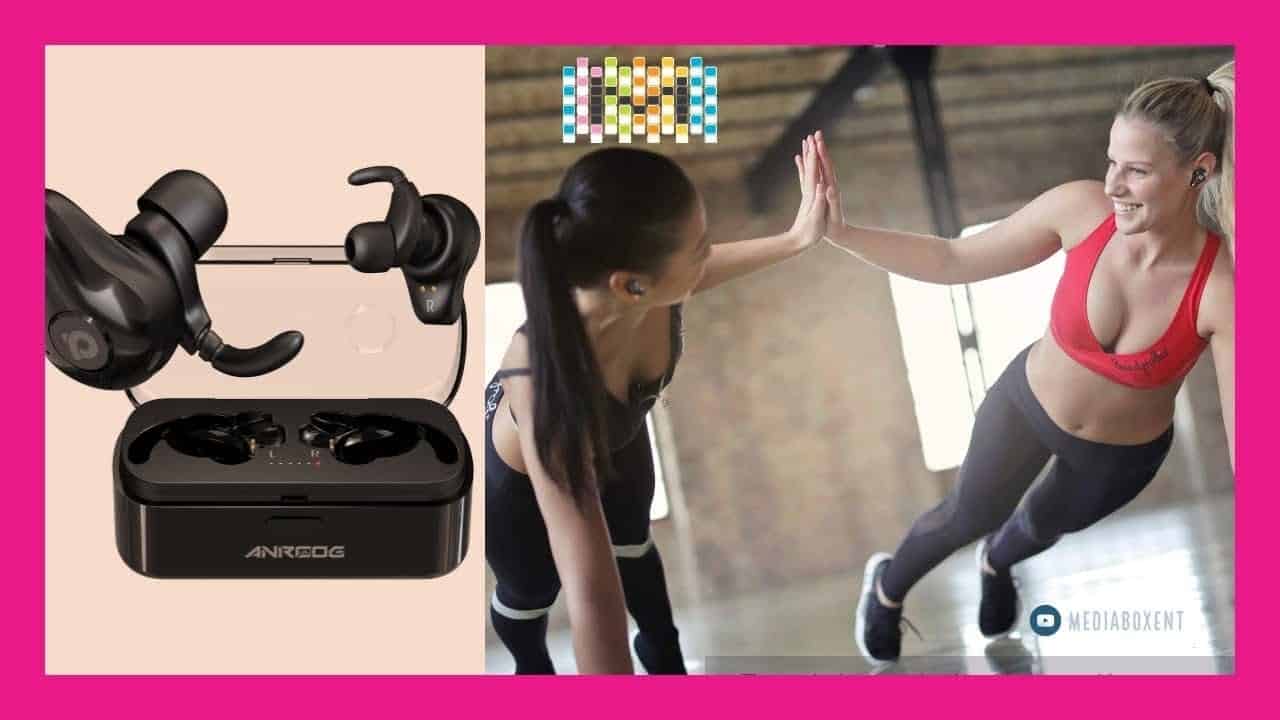 Wireless Earbuds ANROOG A10 Bluetooth 5.0 Noise Canceling Earbuds
