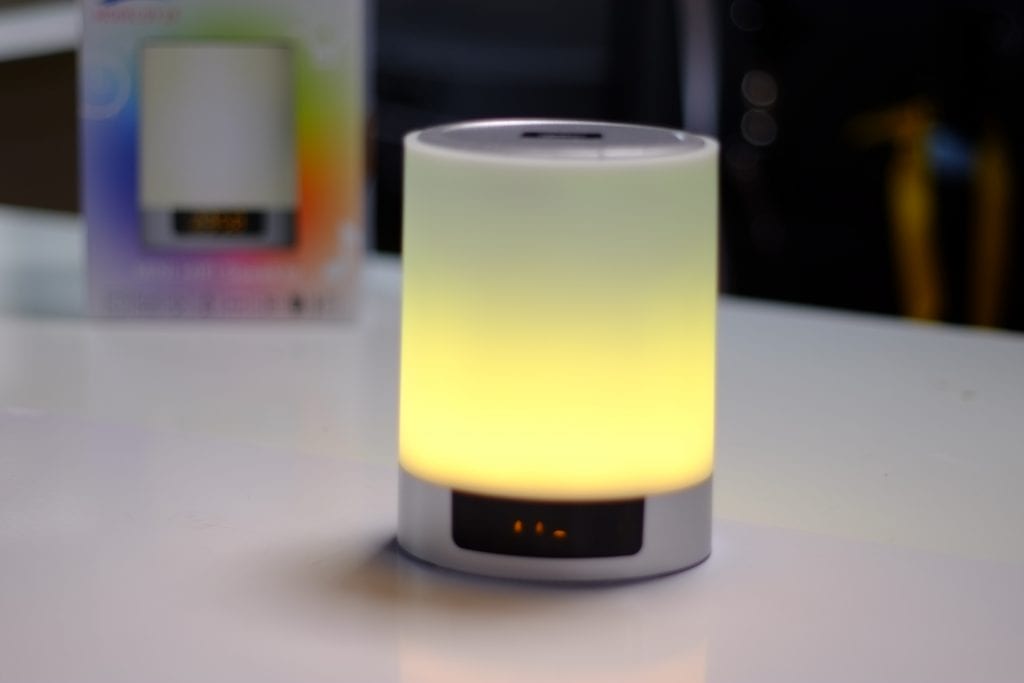 Night Lights Bluetooth Speaker Touch LED Bedside Lamp