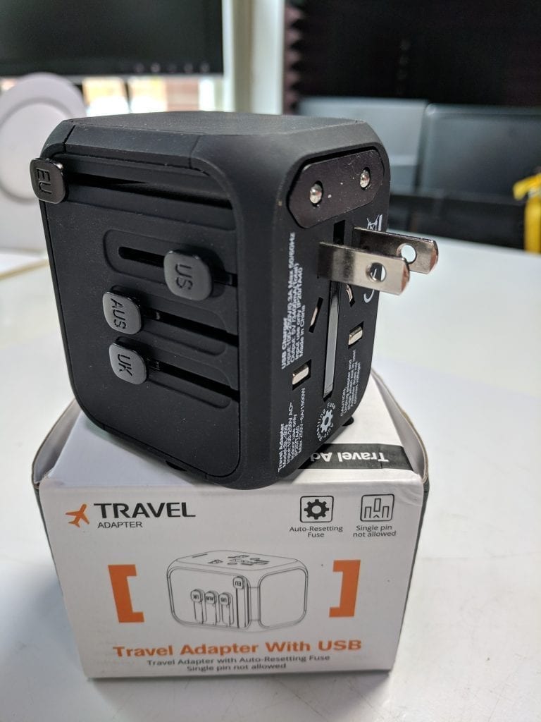 Smart travel adapter