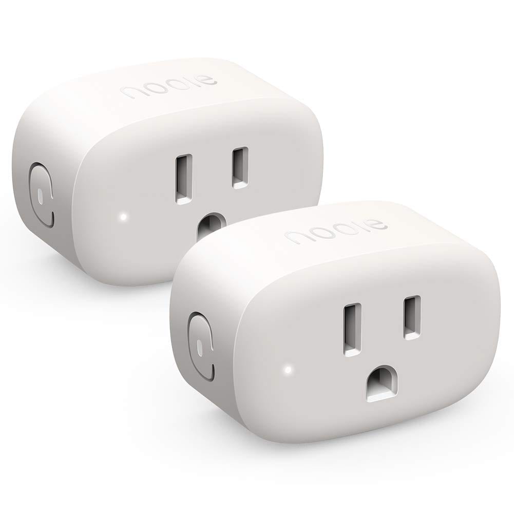 Nooie Smart Plug Wifi Outlet Mini Smart Socket Compatible with Alexa, Google Home, No Hub Required. Schedule Timer Function Control Electric Devices