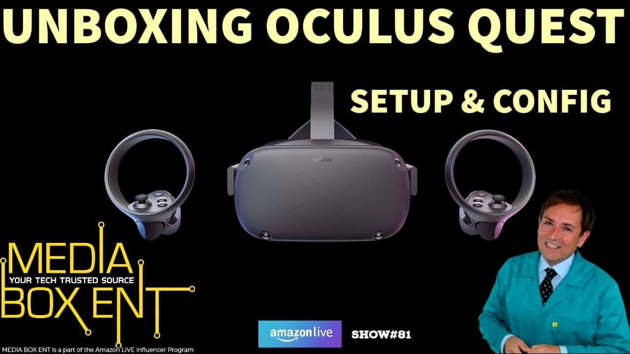 oculus quest unboxing and setup