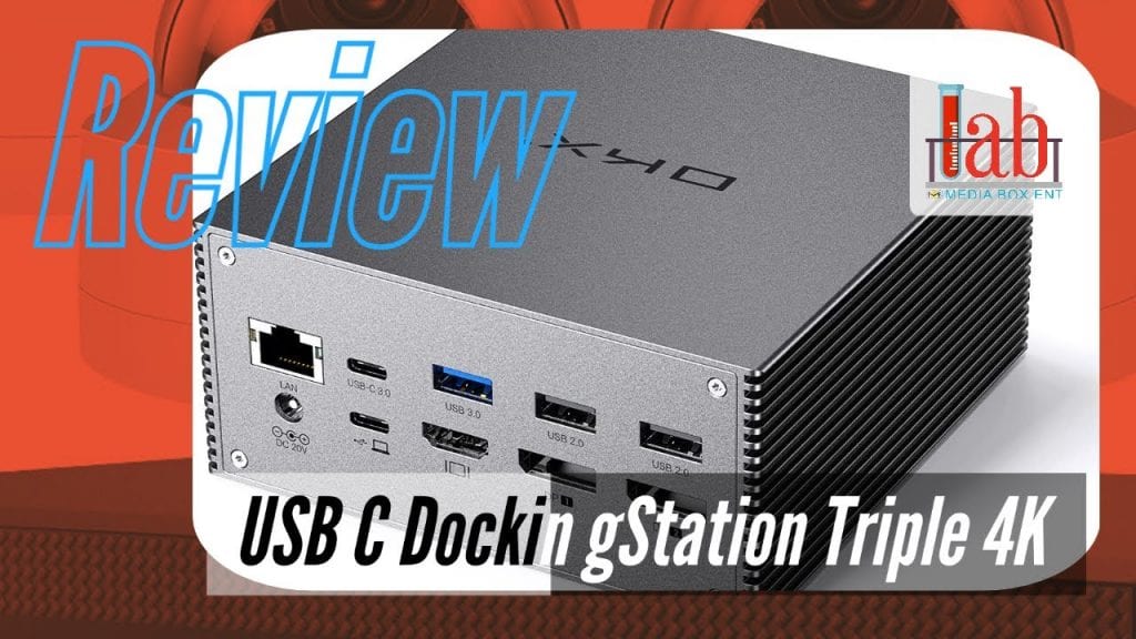 USB C Docking Station Triple 4K Extended