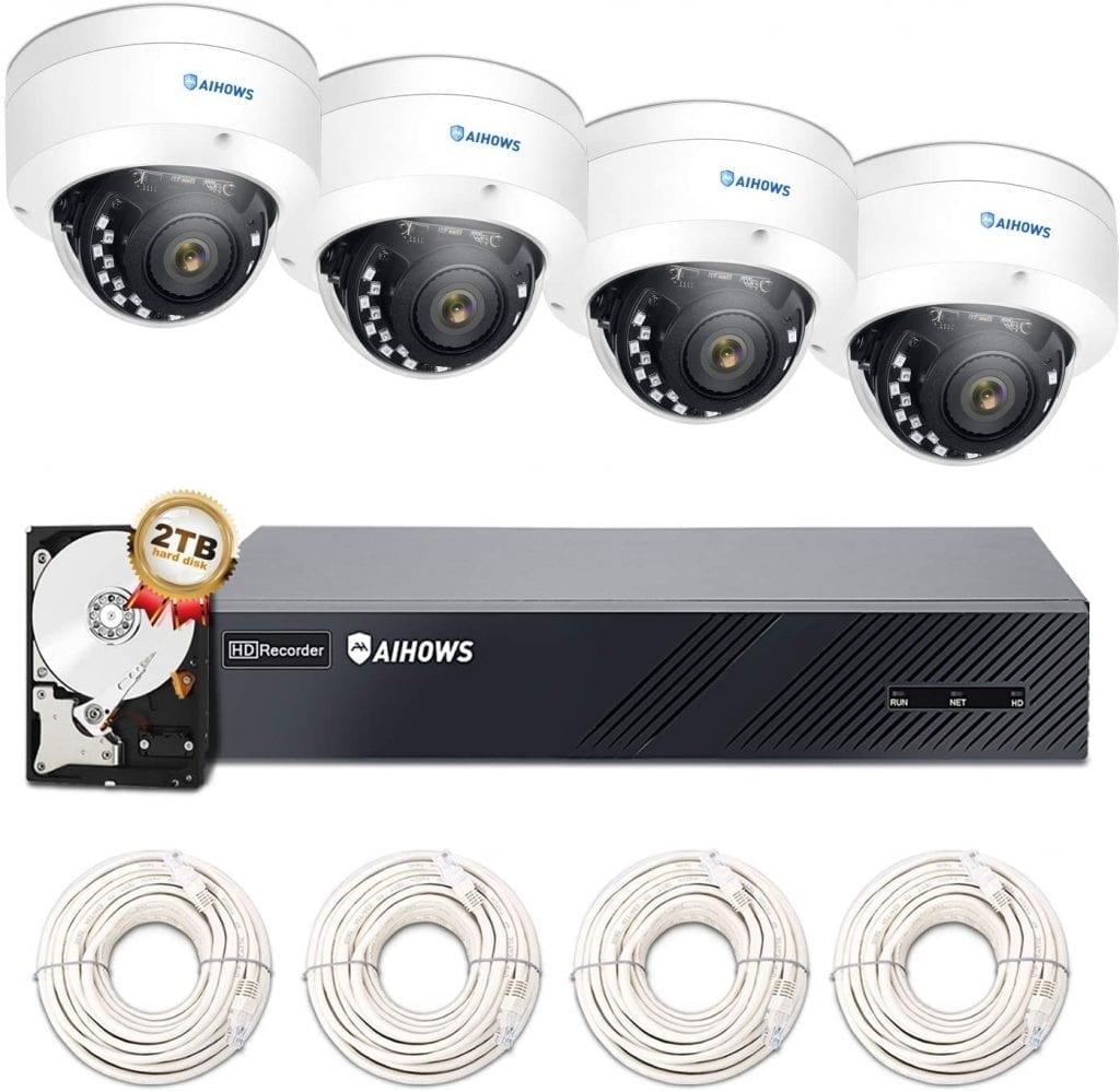 kit aihows security camera system