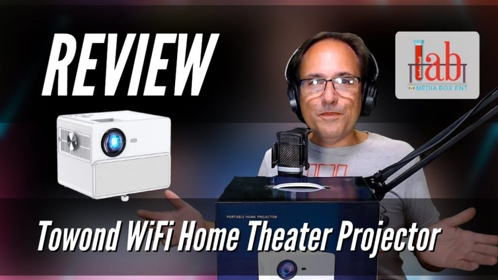 Towond Home Theater Projector with WiFi