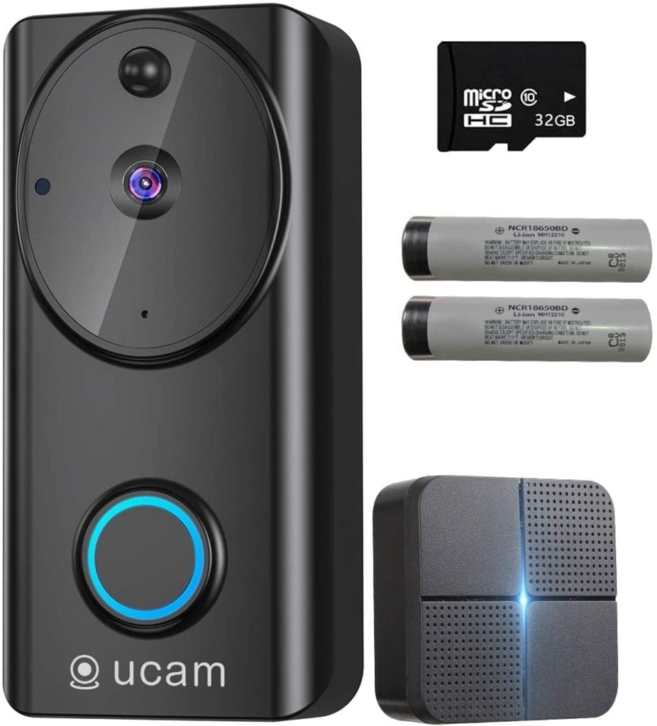 OUCAM video doorbell with chime