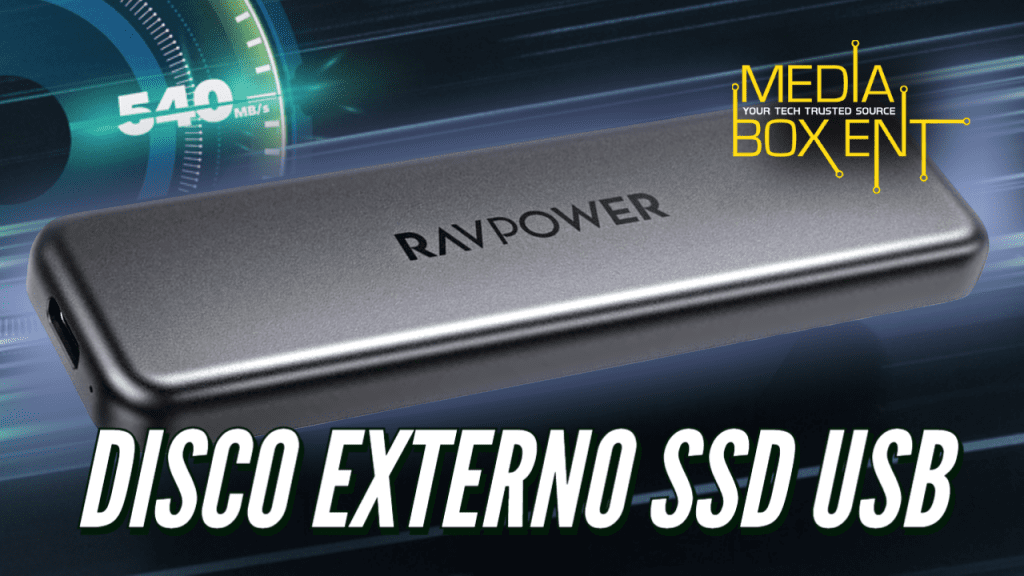 RESEÑA: Disco externo SSD - USB RAVPower