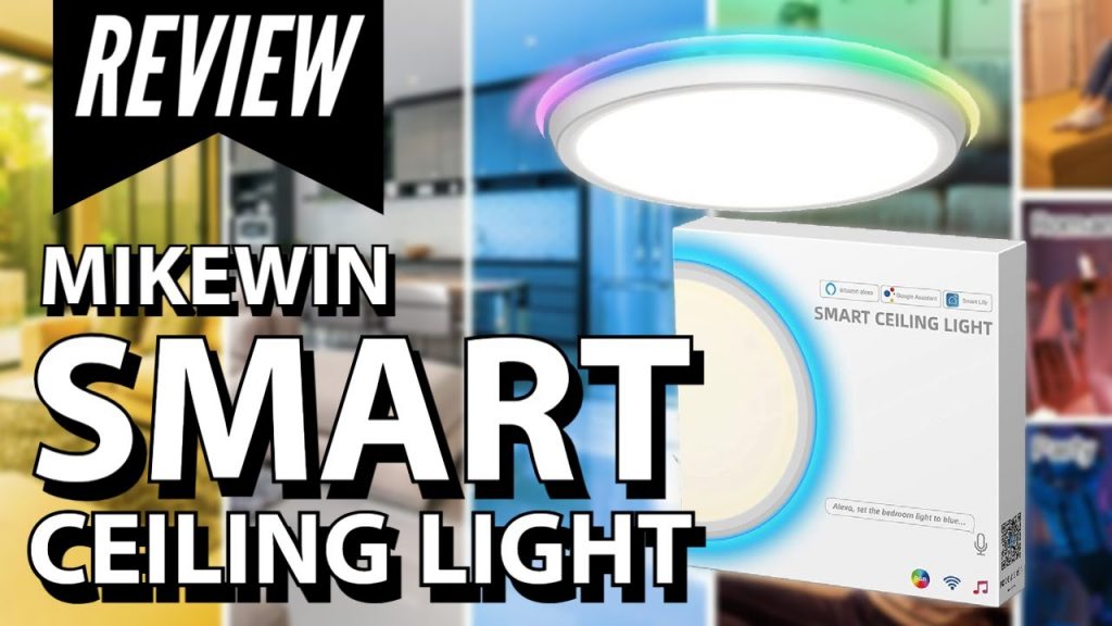 MikeWin Smart Ceiling Light | Improve your home lighting! | Alexa and Google Home