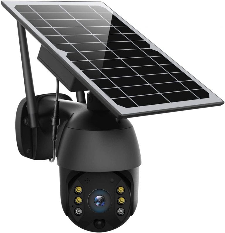 ENSTER Outdoor Solar Powered Wireless Security Camera