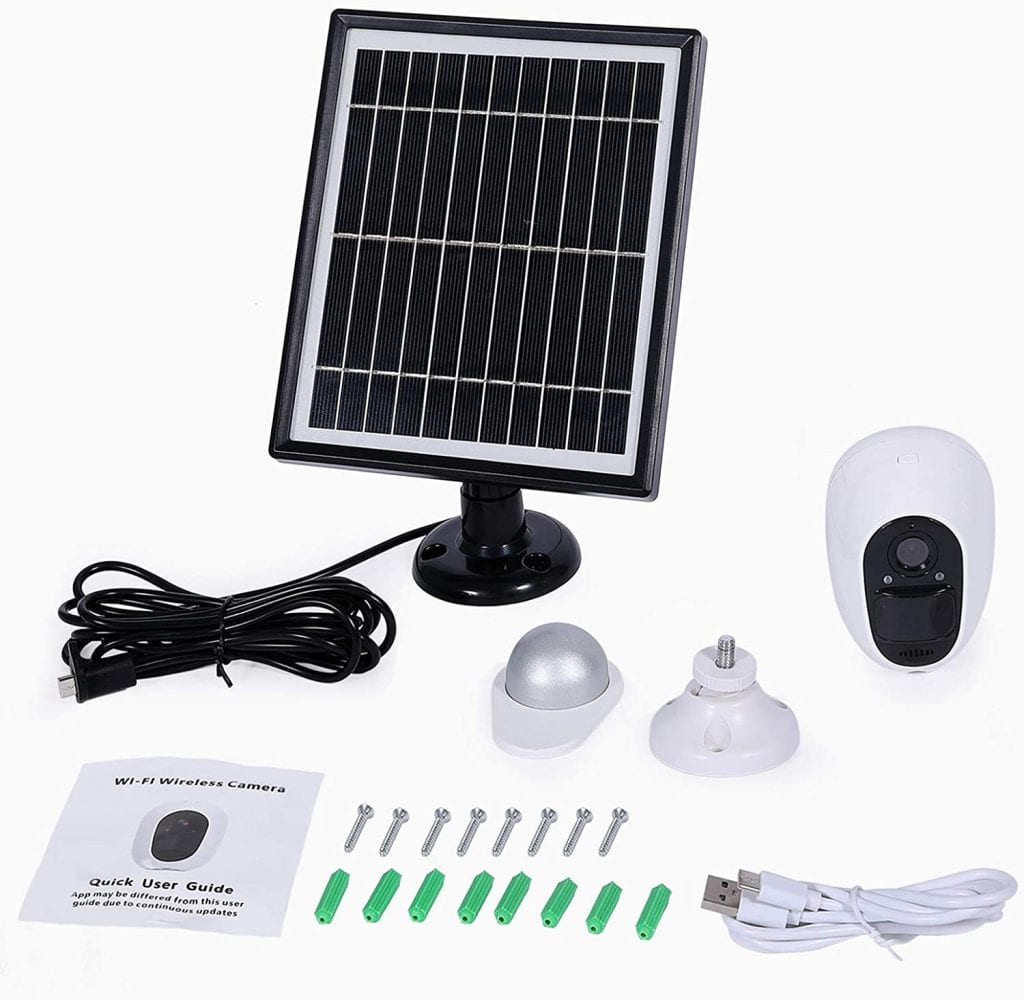 Solar-Powered-Security-Camera-Outdoor-kit