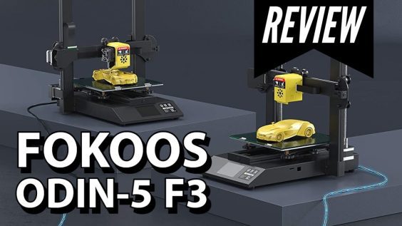 Foldable 3D Printer | FOKOOS Odin-5 F3 | Review