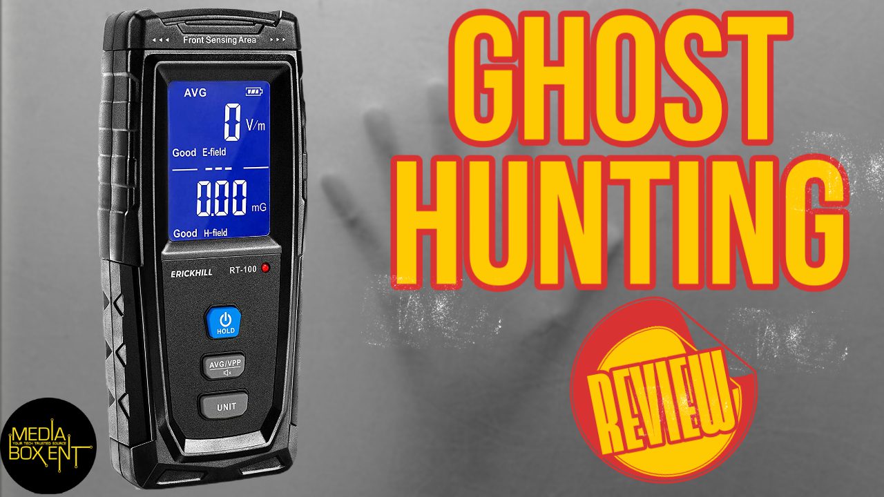 Rechargeable Digital Electromagnetic Field Radiation Detector Hand-held Digital LCD EMF Detector, Great Tester for Home EMF Inspections, Office, Outdoor and Ghost Hunting 
