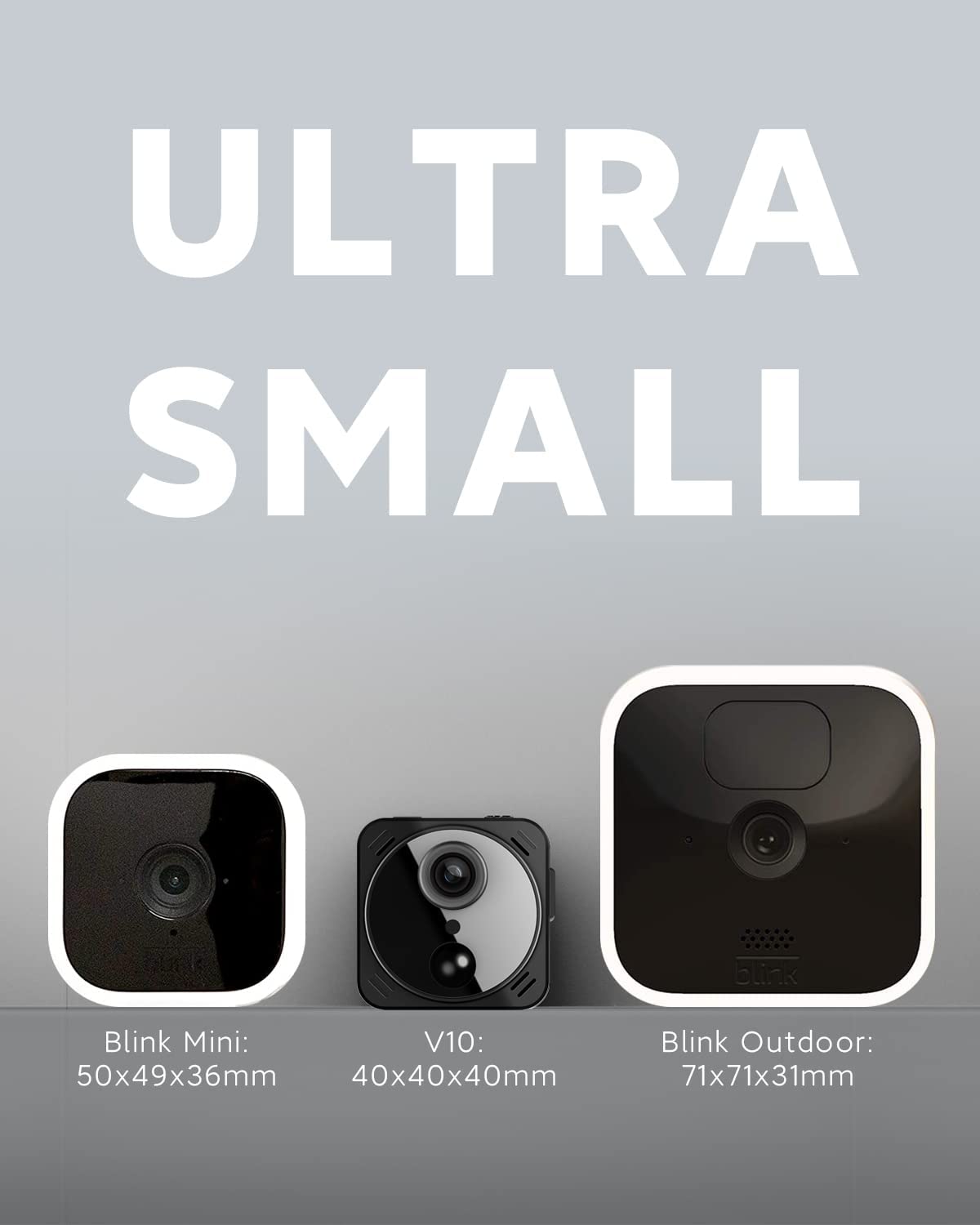 4K Ultra HD Mini WiFi Spy Camera builtin 3000mAh rechargeable lithium